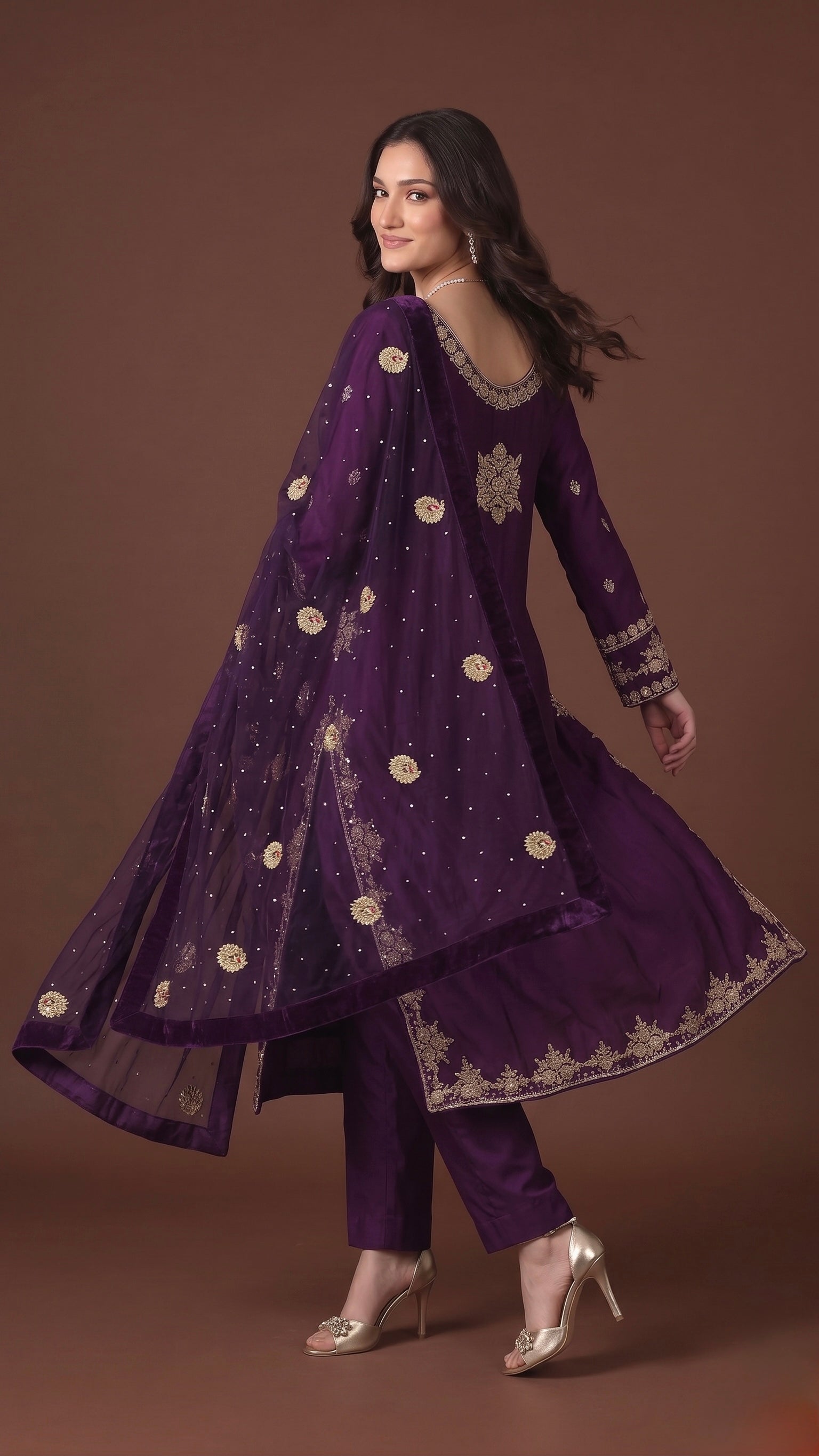 Mazira - party wear by Karigur Bridal, view 2