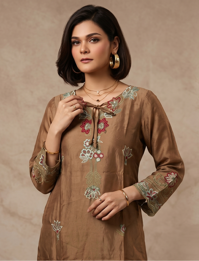 Qasima - occasion wear by Karigur Bridal, view 2