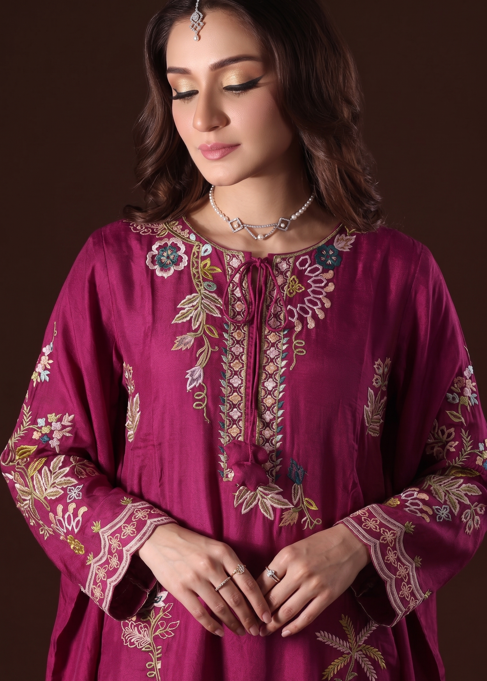 Sariha - occasion wear by Karigur Bridal, view 2