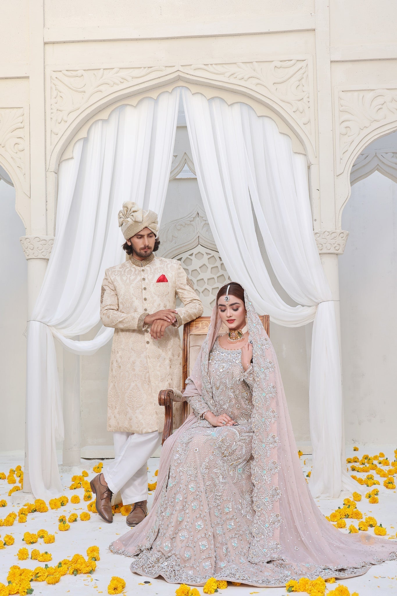 Aakib - groom sherwani by Karigur Bridal, view 4