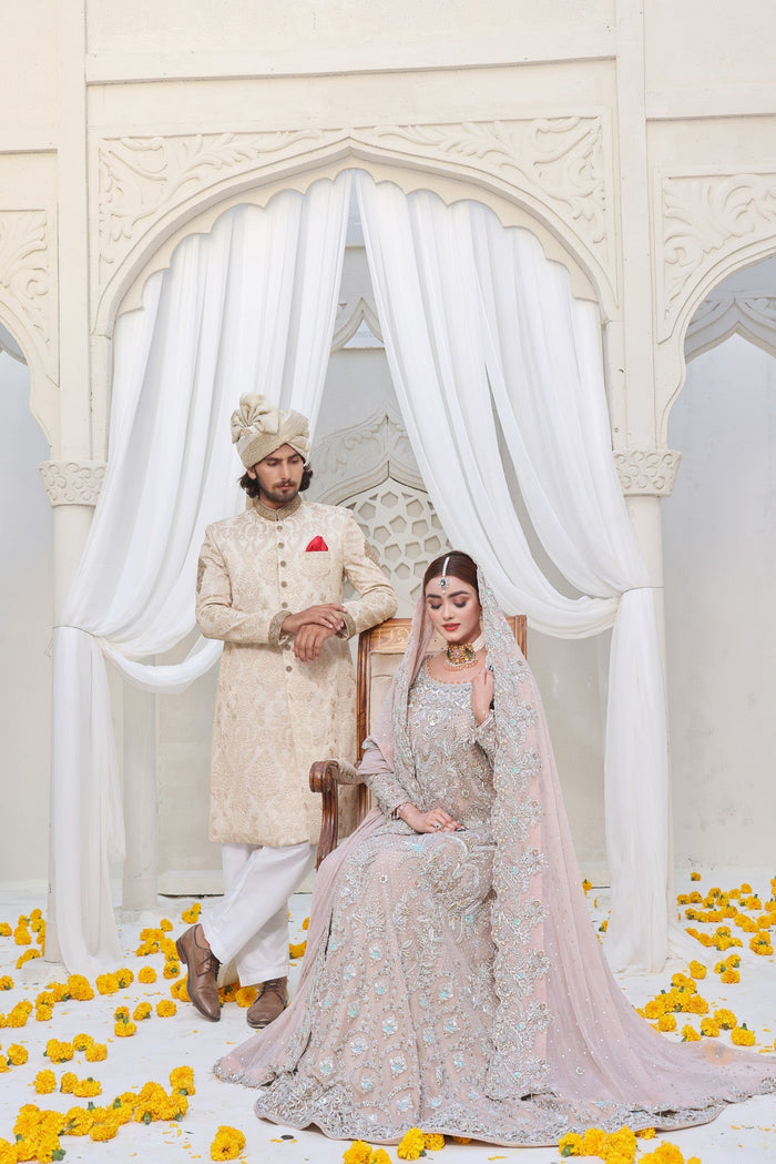 Aakib - groom sherwani by Karigur Bridal, view 4