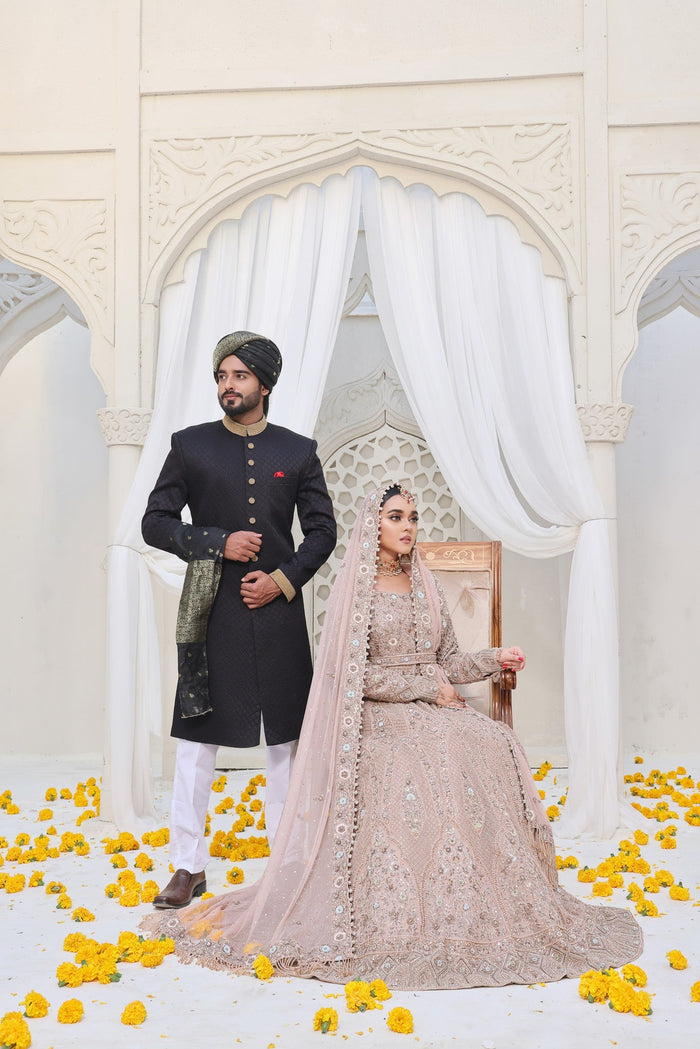 Aalam - groom sherwani by Karigur Bridal, view 4