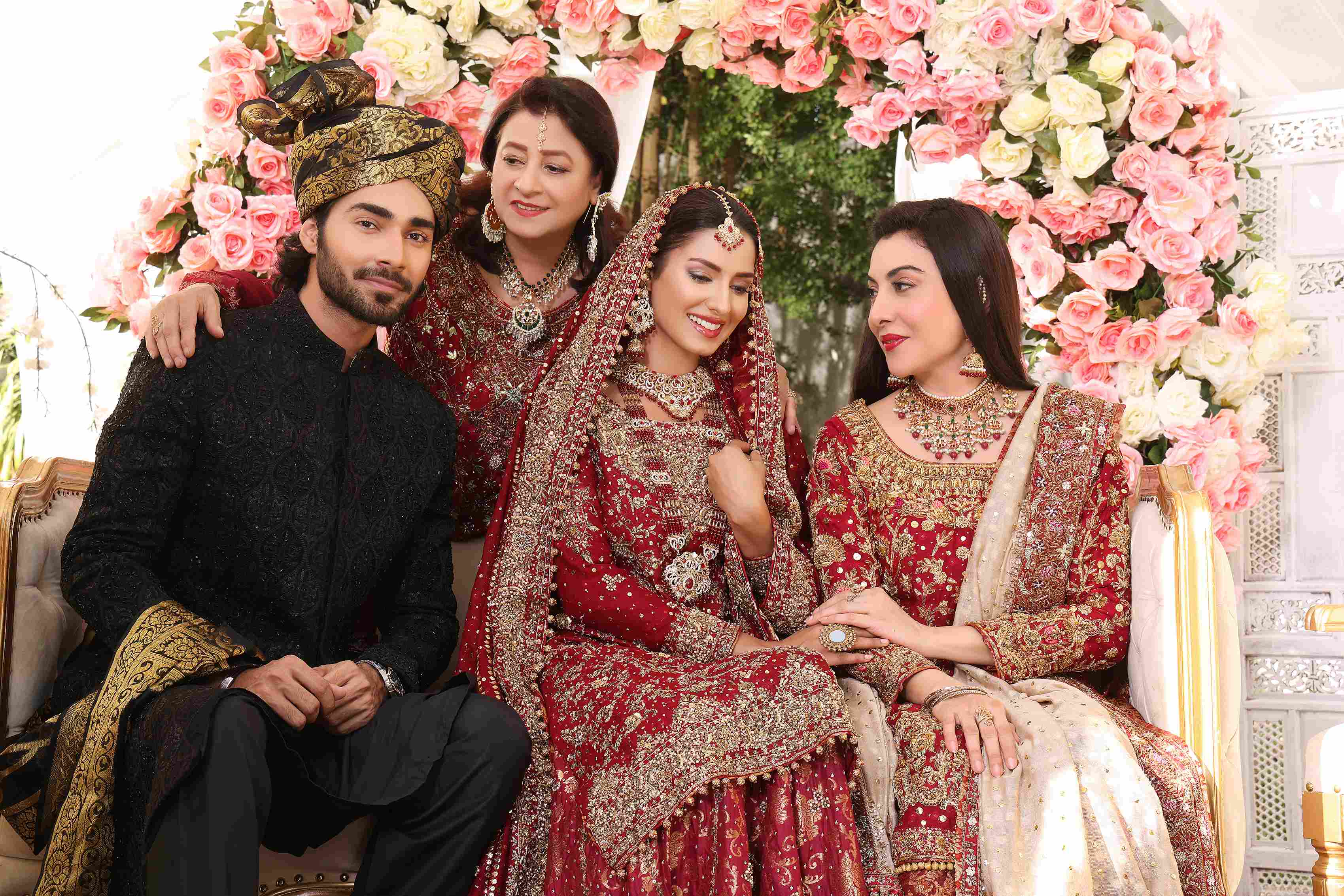 Adel - groom sherwani by Karigur Bridal, view 4
