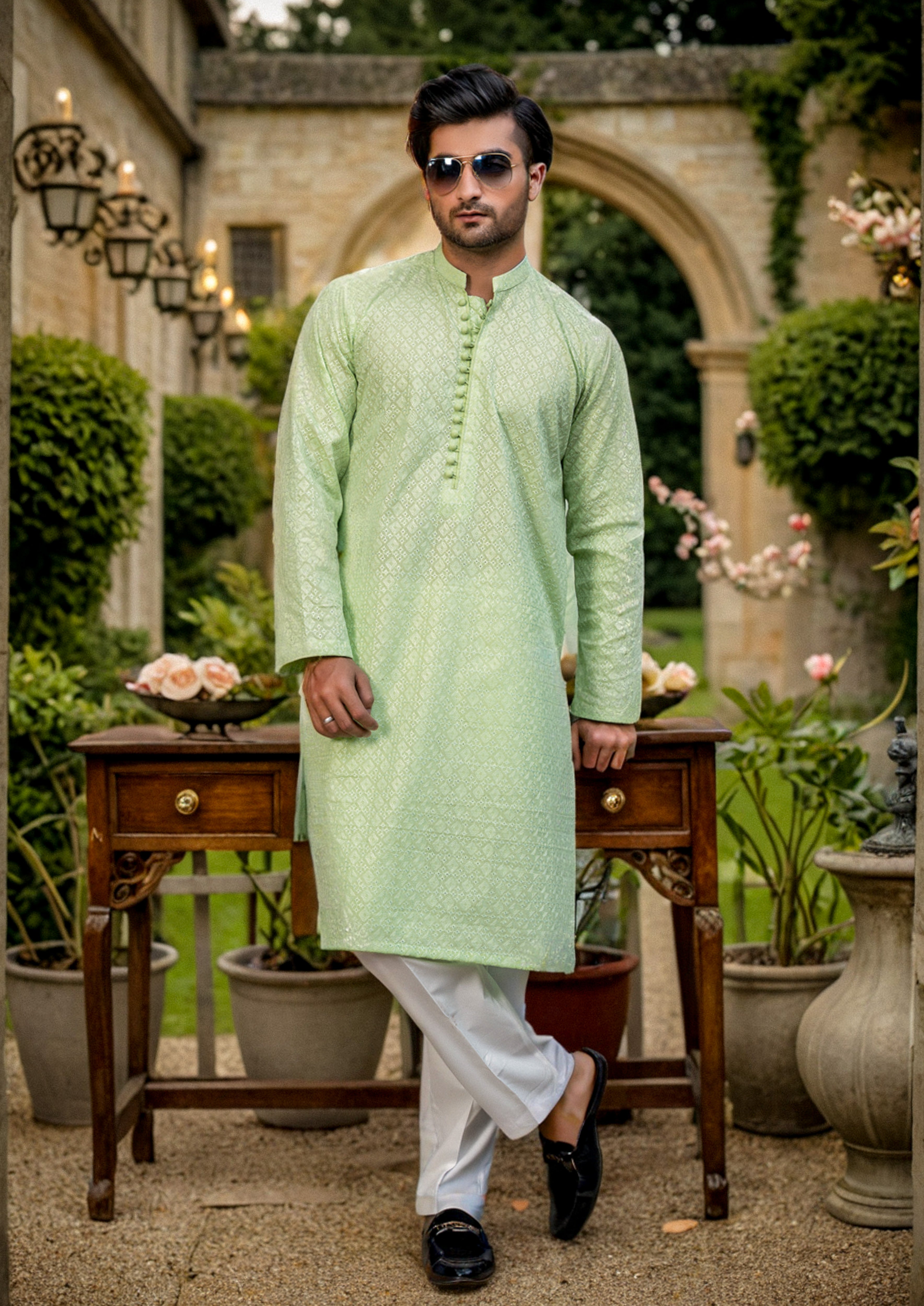 Asad - occasion wear by Karigur Bridal, view 3