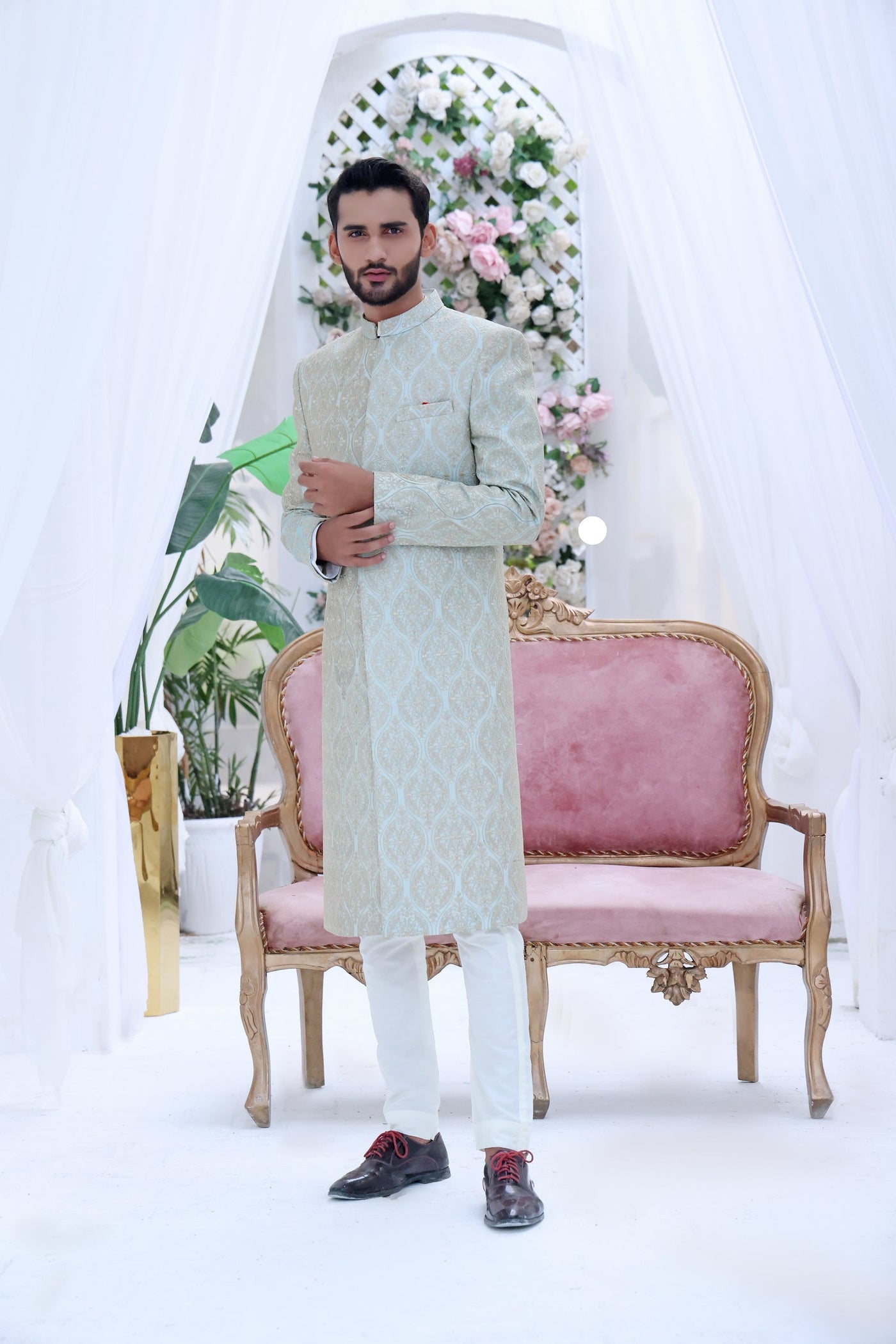 Murad - groom sherwani by Karigur Bridal