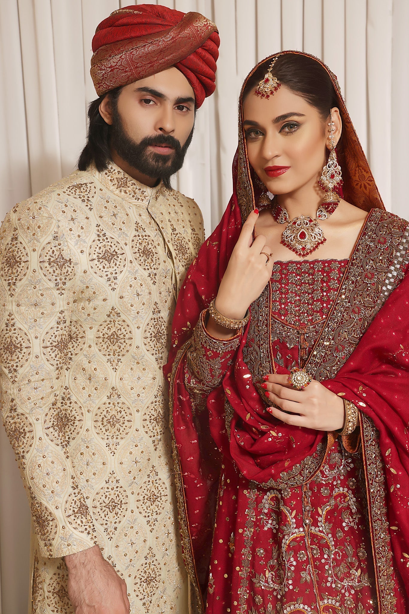 Rostam - groom sherwani by Karigur Bridal, view 4