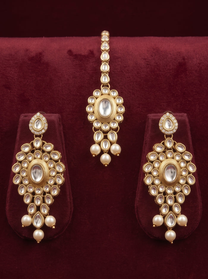 Kundan Pearl Heritage Set