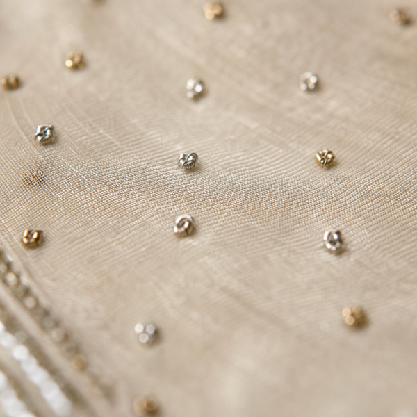 Mukaish — handwork detail
